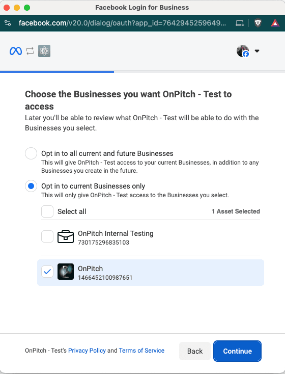 OnPitch screenshot
