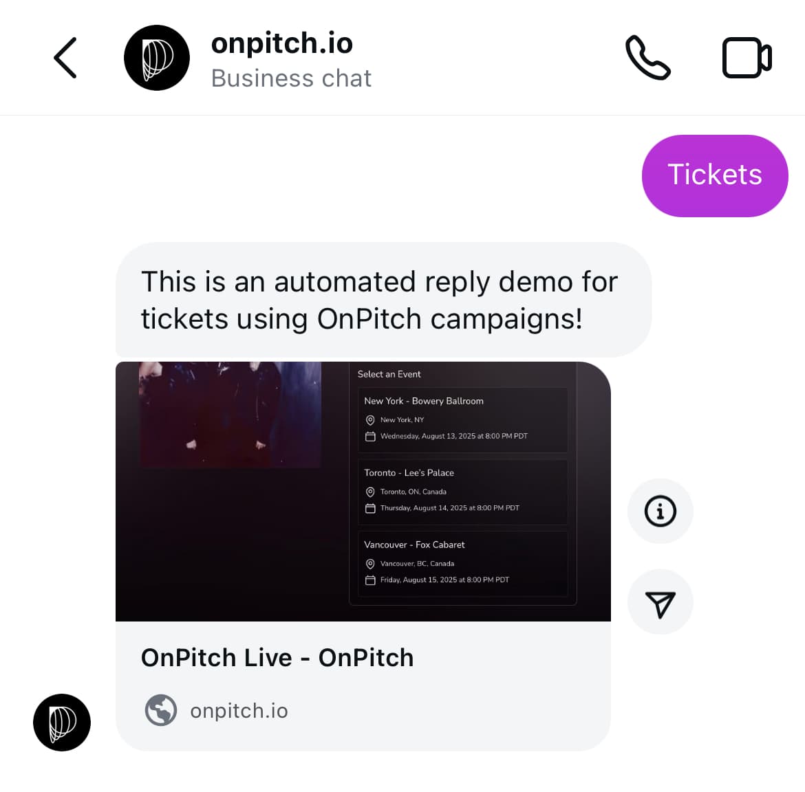 OnPitch screenshot