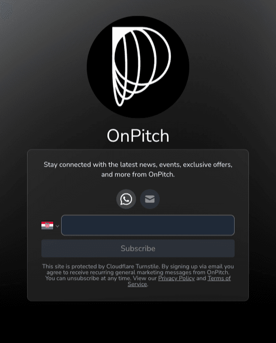 OnPitch screenshot